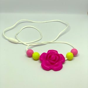 Baby teething necklace